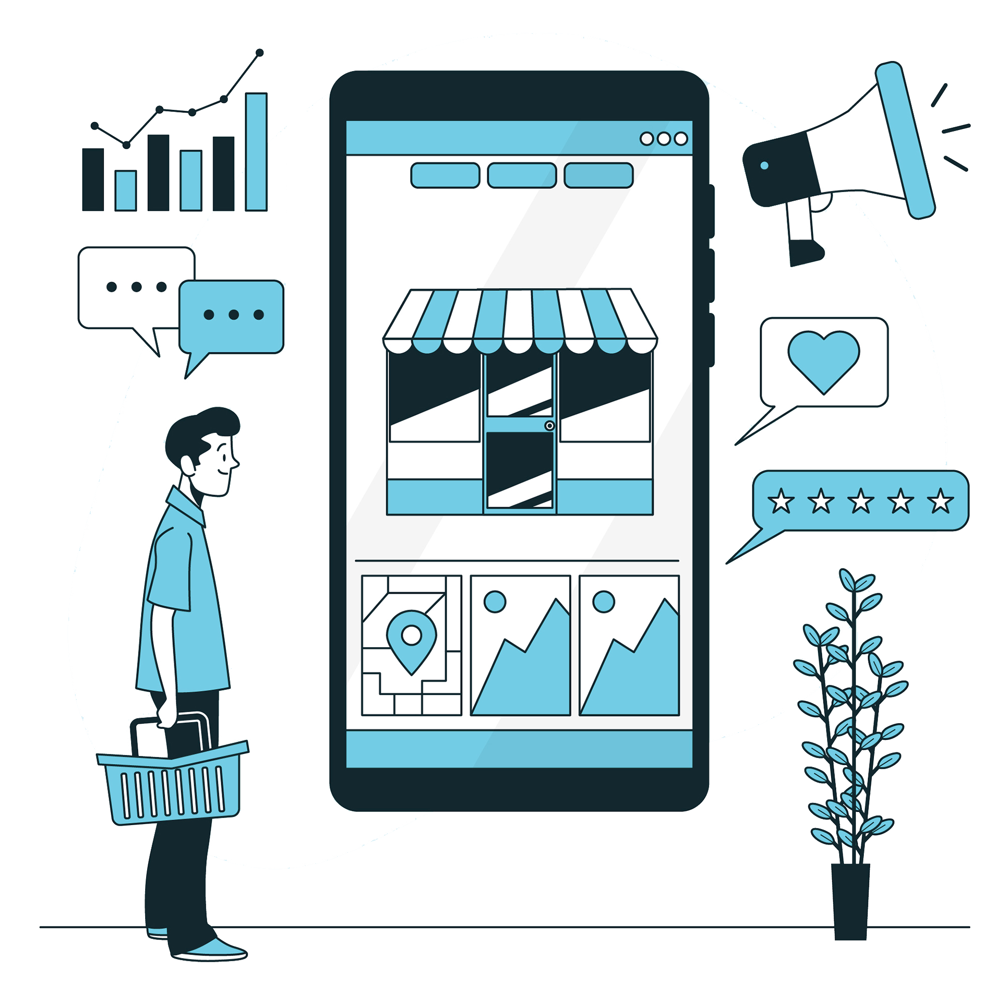 Ecommerce graphic