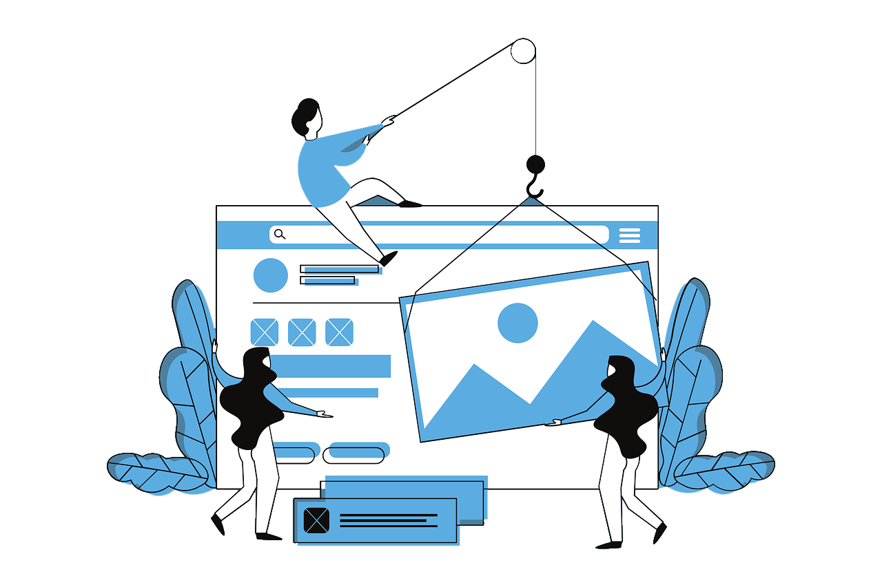 Web design graphic