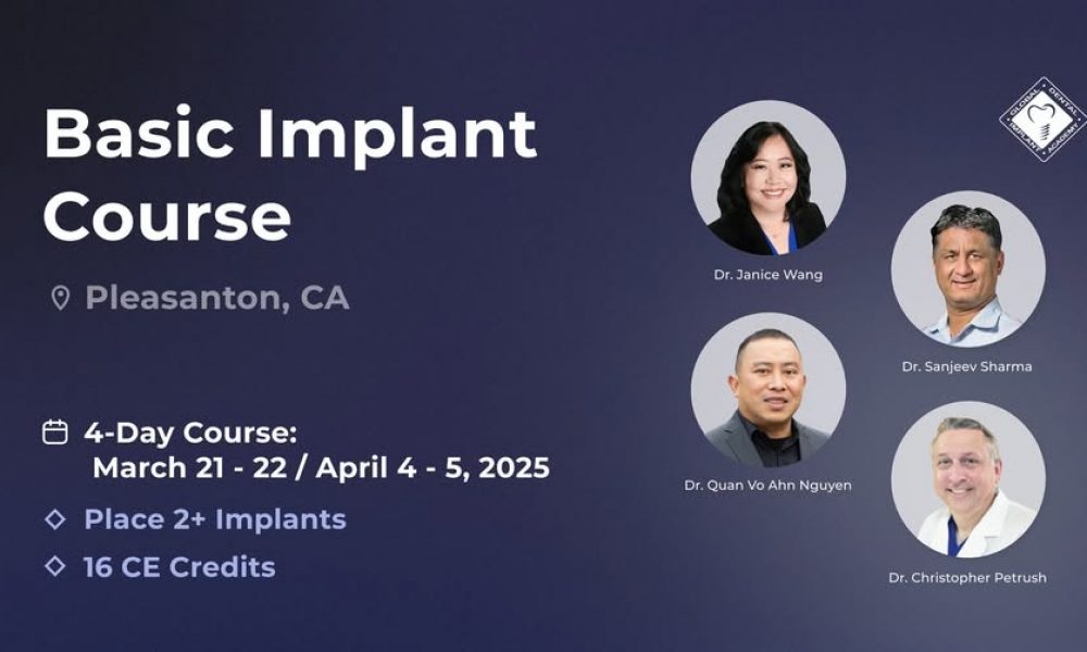 gdia implant course april Basic implant course
